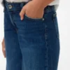 Vmvanessa-jeans met lage taille en wijde pijpen