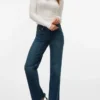 Vmvanessa-jeans met lage taille en wijde pijpen