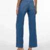 Vmvega-jeans met hoge taille en wijde pijpen