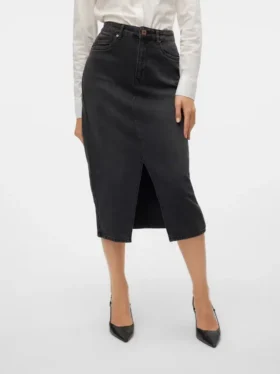 Vmveri lange rok met hoge taille