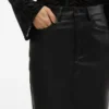 Vmveri midi-rok met hoge taille