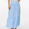Vmvichy lange rok met hoge taille