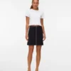 Vmvienna Midi-rok van corduroy met hoge taille