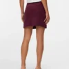 Vmvienna Midi-rok van corduroy met hoge taille