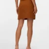 Vmvienna Midi-rok van corduroy met hoge taille