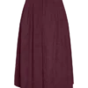 Vmvienna Midi-rok van corduroy met hoge taille