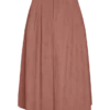 Vmvienna Midi-rok van corduroy met hoge taille