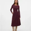 Vmvienna Midi-rok van corduroy met hoge taille