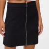 Vmvienna Midi-rok van corduroy met hoge taille