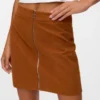 Vmvienna Midi-rok van corduroy met hoge taille