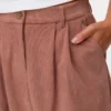 Vmvienna Midi-rok van corduroy met hoge taille