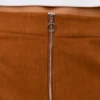 Vmvienna Midi-rok van corduroy met hoge taille