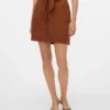 Vmvilja corduroy kort rokje met hoge taille