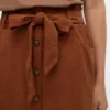 Vmvilja corduroy kort rokje met hoge taille