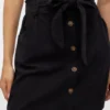 Vmvilja corduroy kort rokje met hoge taille