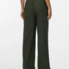 Vmvilja fluwelen broek met hoge taille