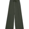 Vmvilja fluwelen broek met hoge taille