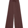 Vmvilja fluwelen broek met hoge taille