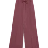 Vmvilja fluwelen broek met hoge taille