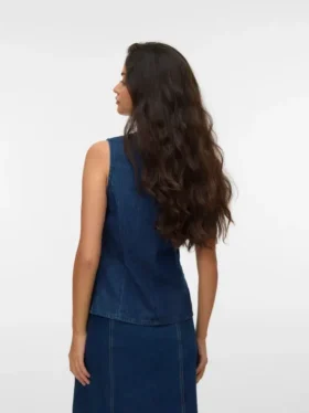 Vmvita denim vest