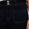 Vmvivianne jeans met hoge taille en uitlopende pijpen