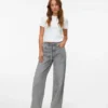 Vmwien jeans met middelhoge taille en wijde pijpen