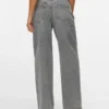 Vmwien jeans met middelhoge taille en wijde pijpen