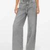 Vmwien jeans met middelhoge taille en wijde pijpen