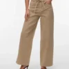 Vmwien jeans met middelhoge taille en wijde pijpen
