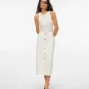 Vmwild lange rok met hoge taille