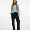 Vmzamira broek met hoge taille