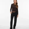 Vmzamira-broek met lage taille