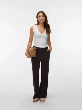 Vmzamira-broek met middelhoge taille