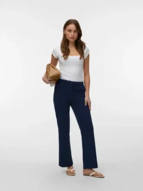 Vmzamira-broek met middelhoge taille