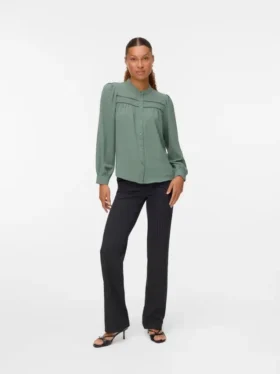 Vmzamira-broek met middelhoge taille
