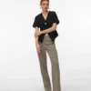 Vmzamira-broek met middelhoge taille