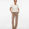 Vmzamira-broek met middelhoge taille