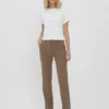 Vmzamira-broek met middelhoge taille