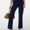 Vmzamira-broek met middelhoge taille