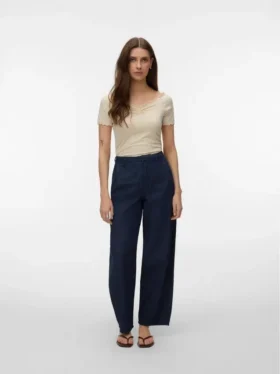 Vmzelda broek met hoge taille