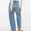 Vmzelda High Rise Barrel Fit-Jeans