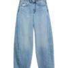 Vmzelda High Rise Barrel Fit-Jeans