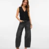 Vmzelda High Rise Barrel Fit-Jeans