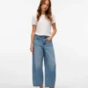 Vmzelda High Rise Barrel Fit-Jeans