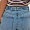 Vmzelda High Rise Barrel Fit-Jeans