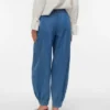 Vmzelena-broek met middelhoge taille