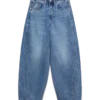 Vmzoe Mid Rise Barrel Fit-Jeans